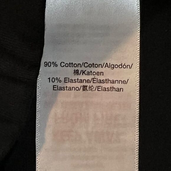 DKNY Sport Black Green Logo Print High Waisted Bike Shorts Women’s Extra Small - Picture 5 of 7